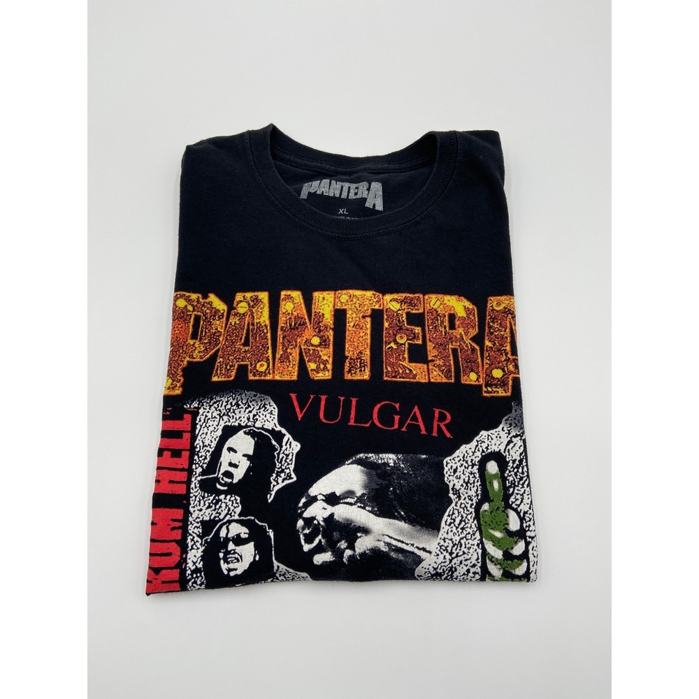 Pantera Graphic T Shirt Black XL Cowboys From Hell Vulgar Display of Power 2020